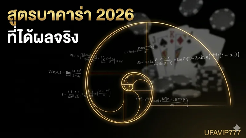 ภาพประกอบสูตรบาคาร่า 2026 ที่ได้ผลจริง