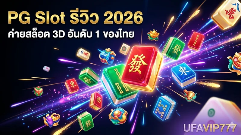 ภาพประกอบPG Slot รีวิว 2026 — ค่ายสล็อตอันดับ 1