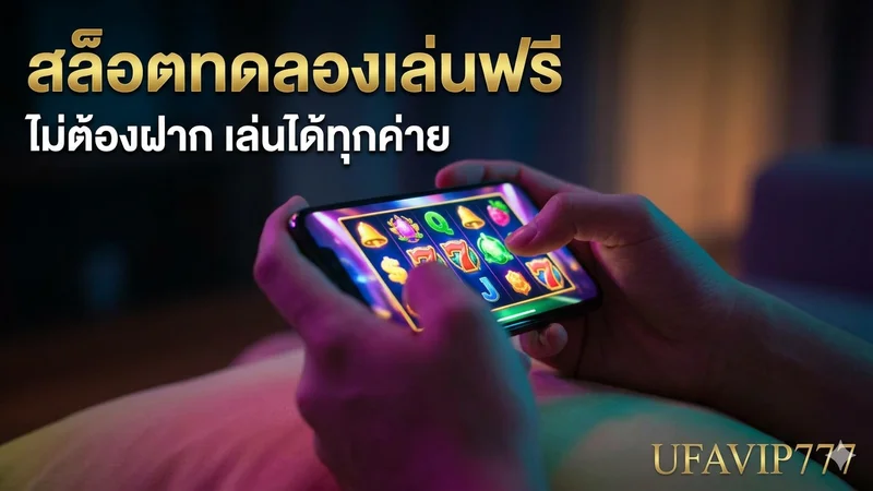 ภาพประกอบสล็อตทดลองเล่นฟรี ไม่ต้องฝาก ทุกค่าย